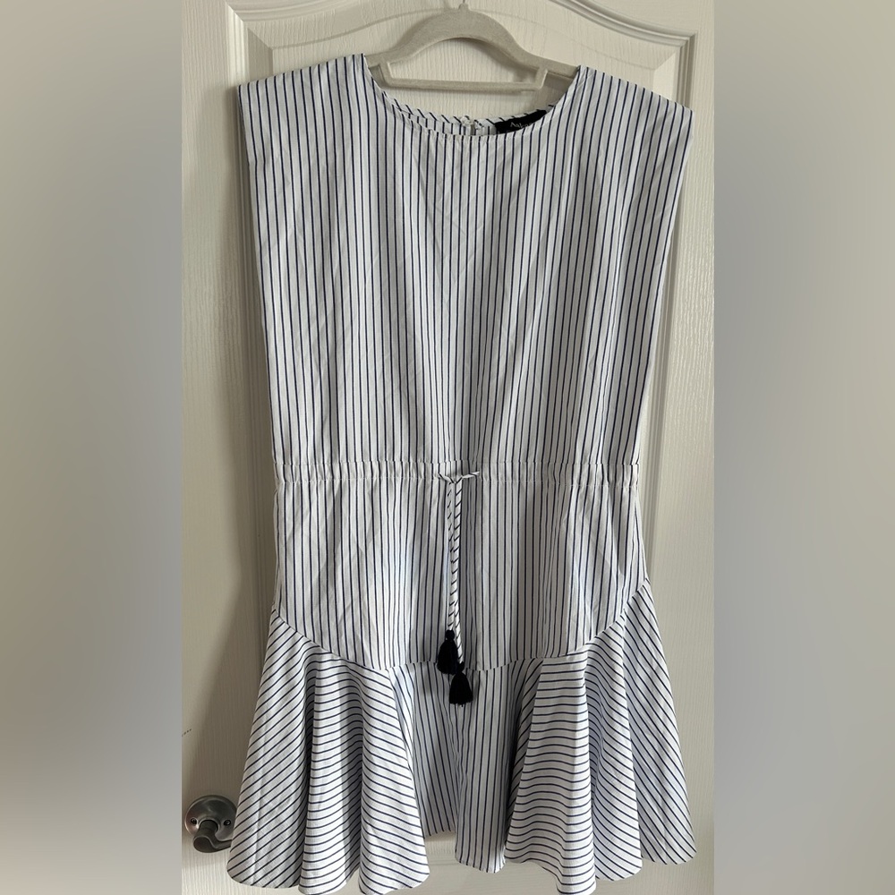 Striped Sleeveless Dress